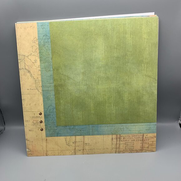 NEW in Package Creative Memories TRAVEL Themed PicFolio Kit for Scrapbooking - Picture 5 of 12